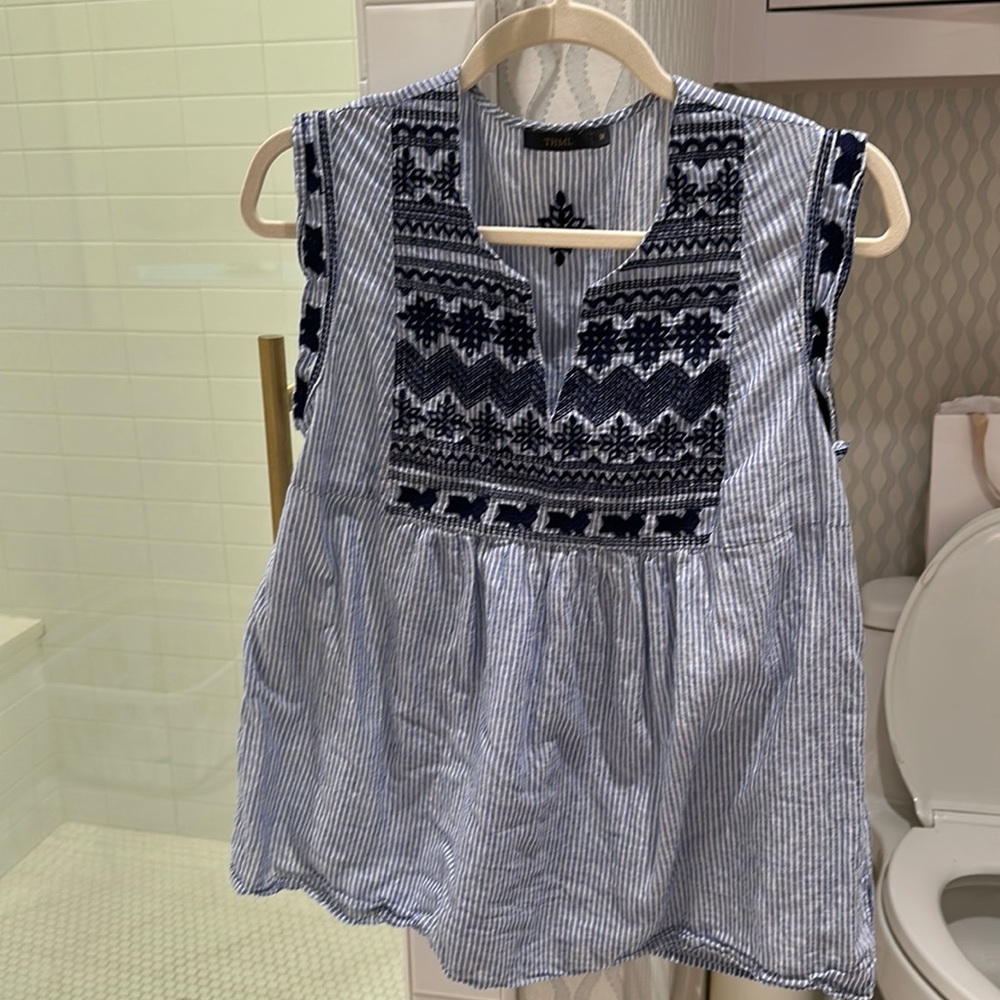 Embroidered blouse